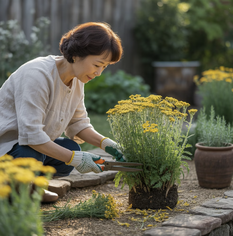 꽃이 진 후, '과감한 이발'의 중요성