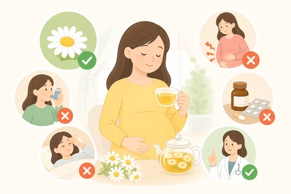 임산부 카모마일 섭취 가능 여부 확인 기준8