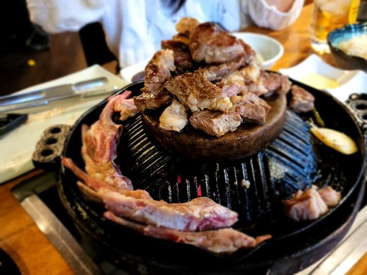 익은 양갈비