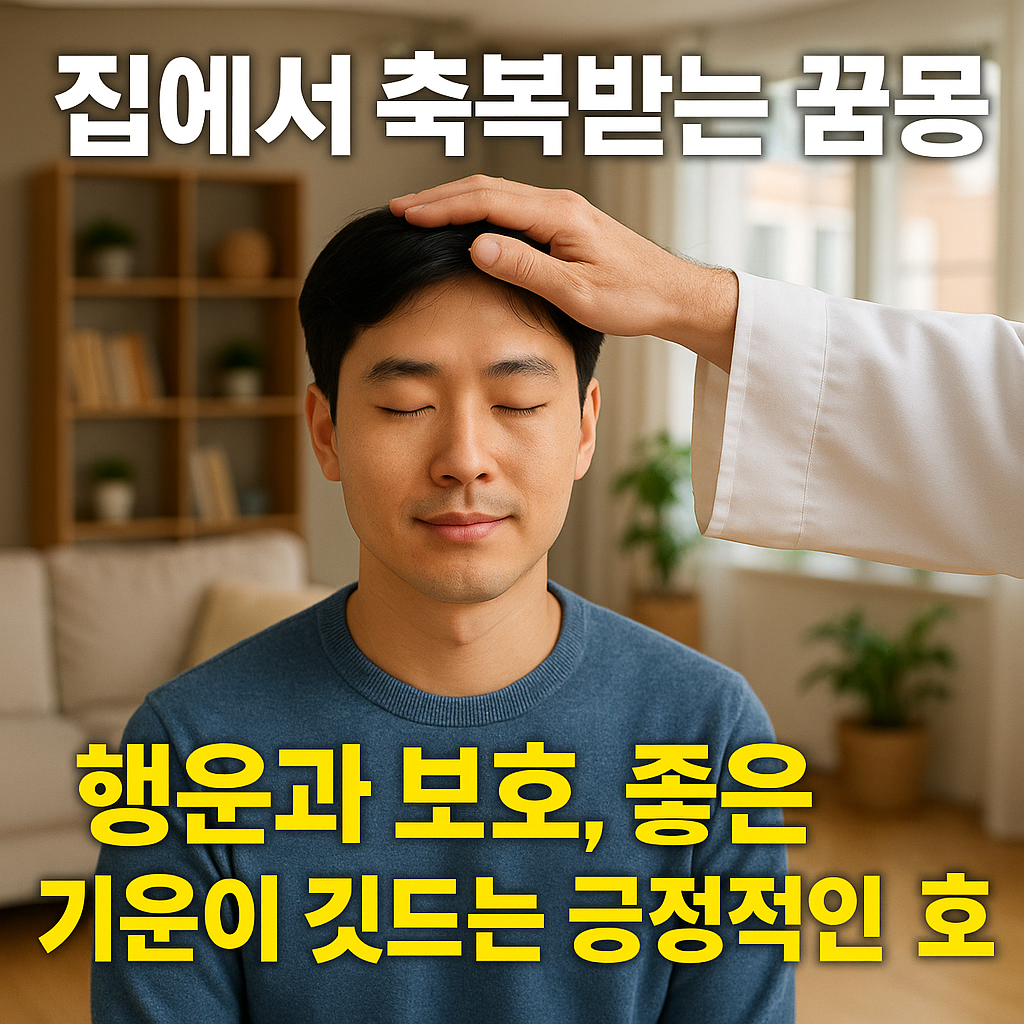 집에서 축복받는 꿈