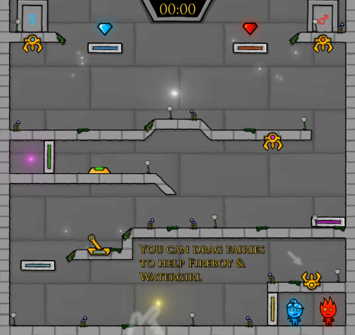 파이어보이-앤-워터걸6-페어리테일즈-게임하기-시작-화면