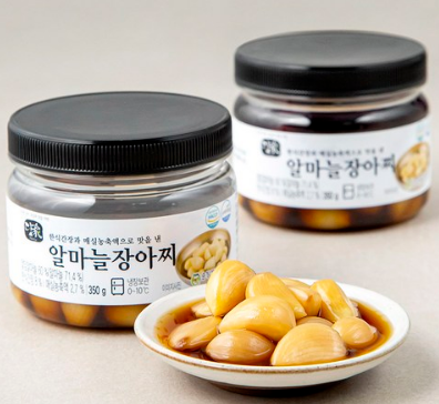 담가 알마늘장아찌