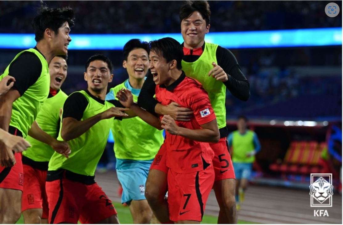 아시안게임 축구 결승전 한일전 일본전