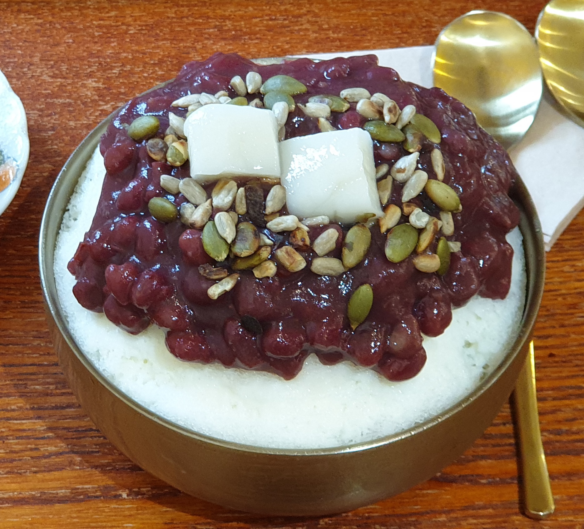 춘빙고 옛날 팥빙수