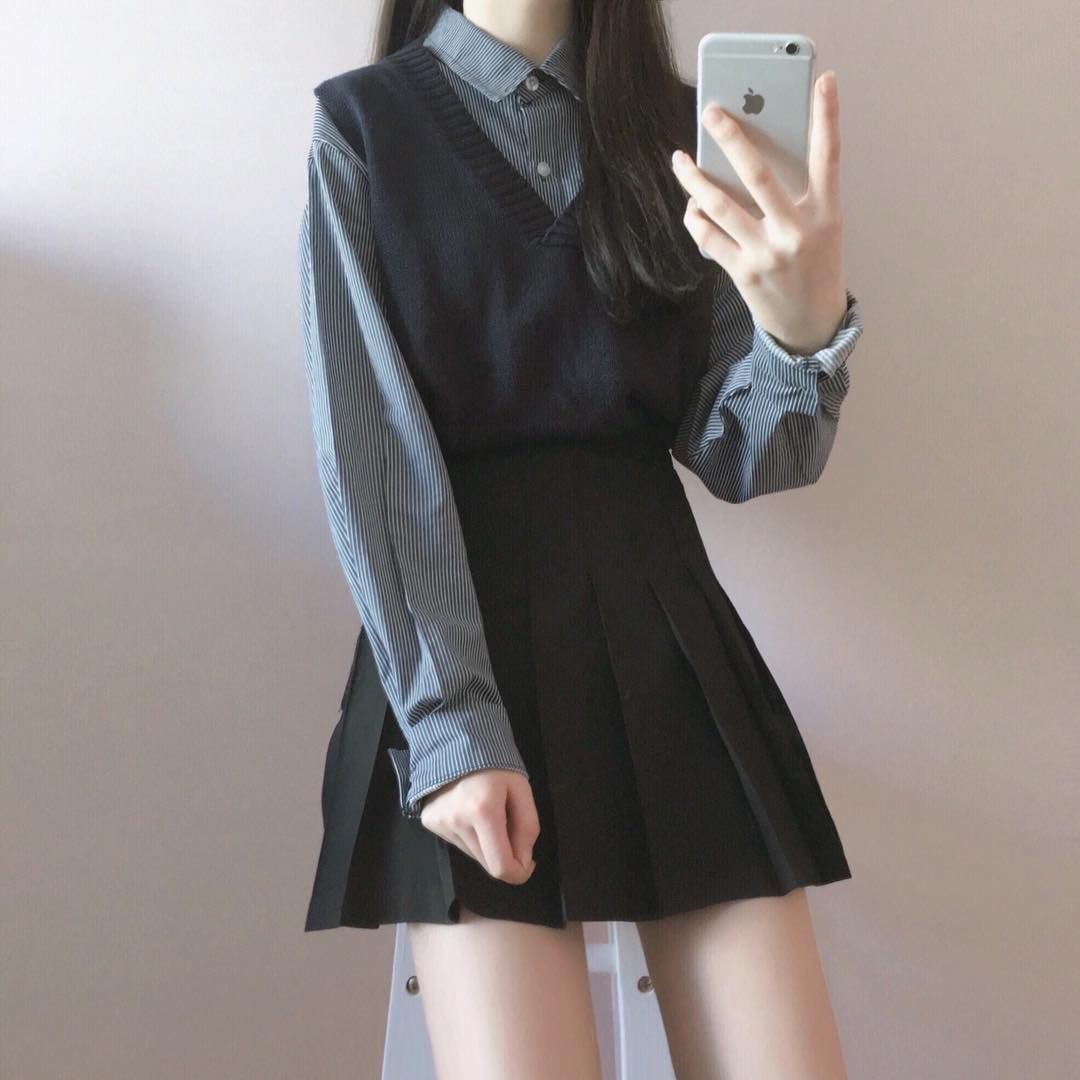 여성스러우면서도 귀여운 여자패션