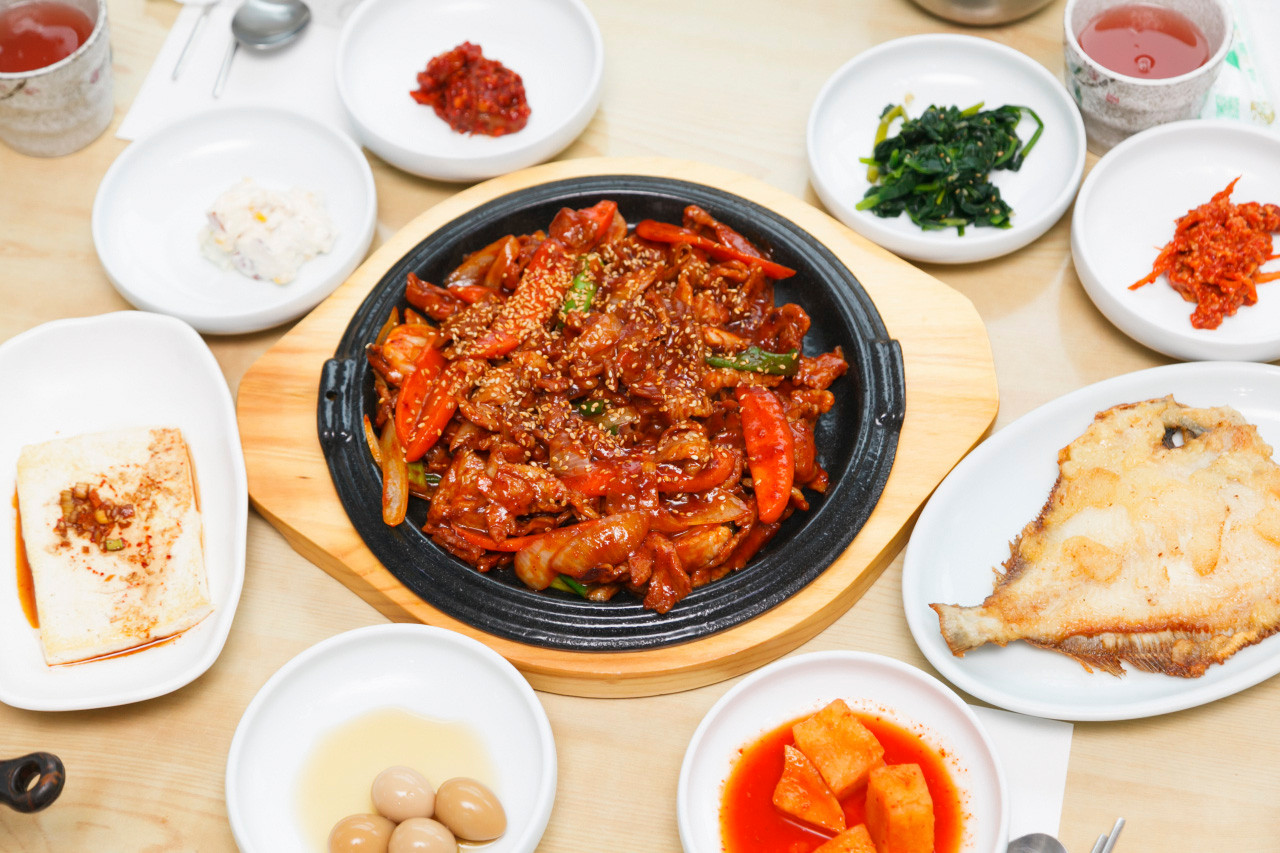 양양 감나무식당