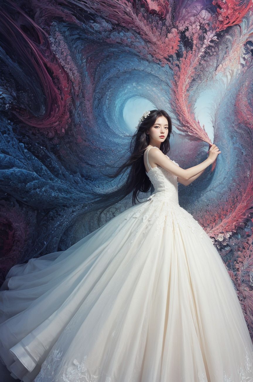 기분을 표현한 AI 그림