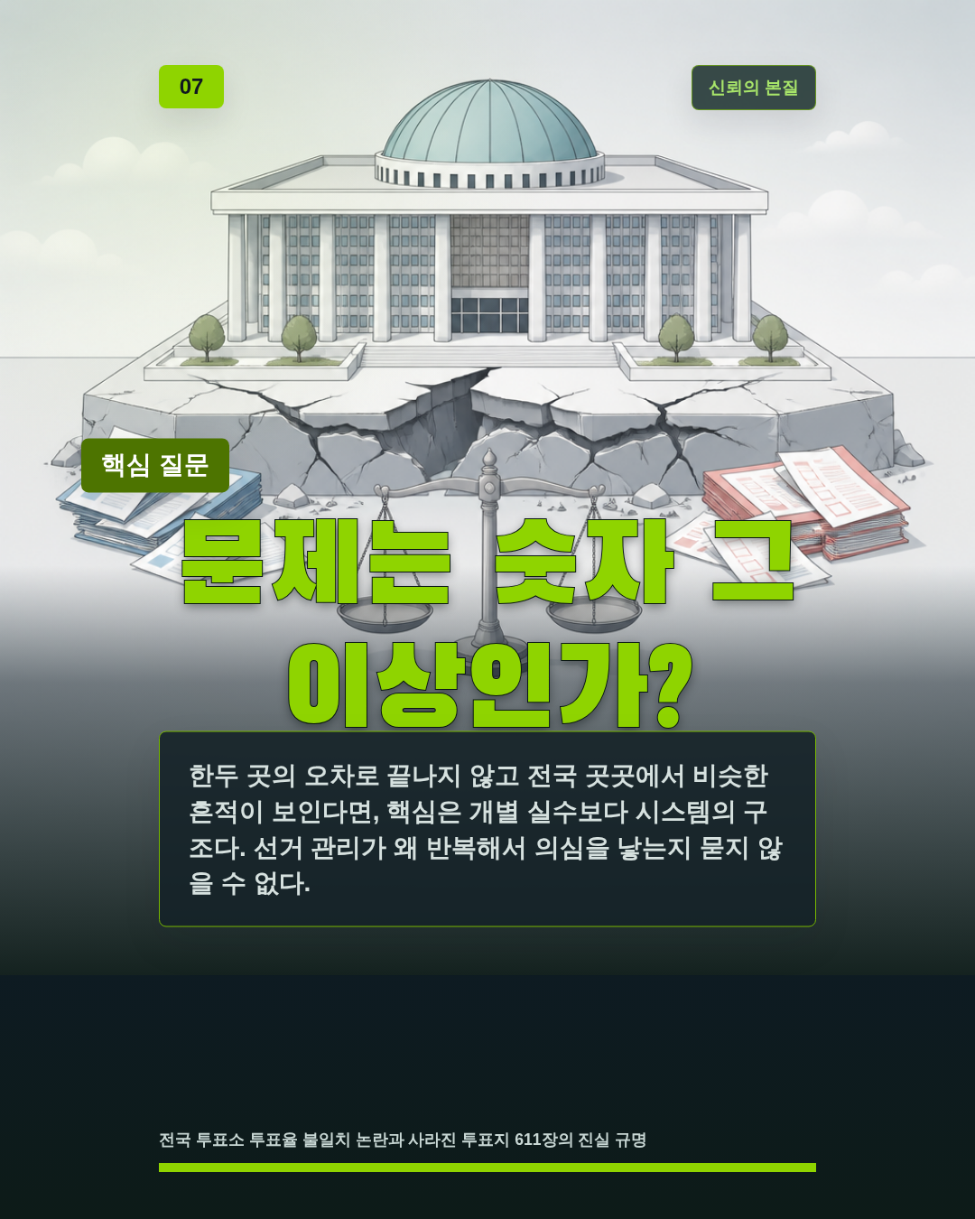 문제는 숫자 그 이상인가?