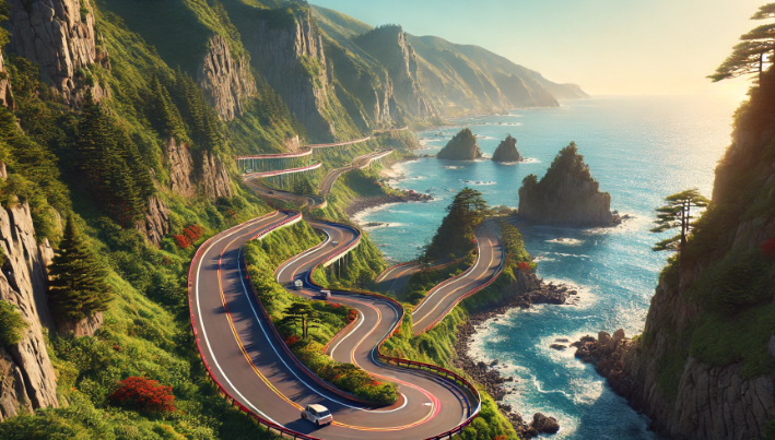 해안도로 대체이미지