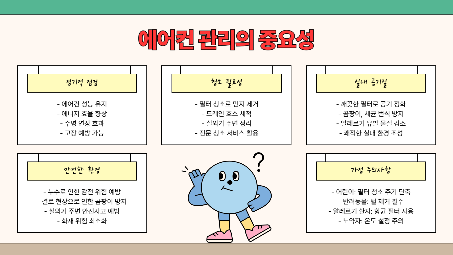 에어컨 실외기 물 새는 이유