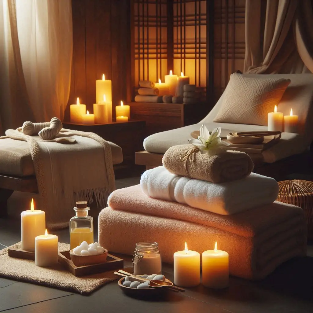 피부,체형관리 샵 배경