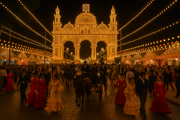 세비야 아프릴 페리아 축제 관련 사진
