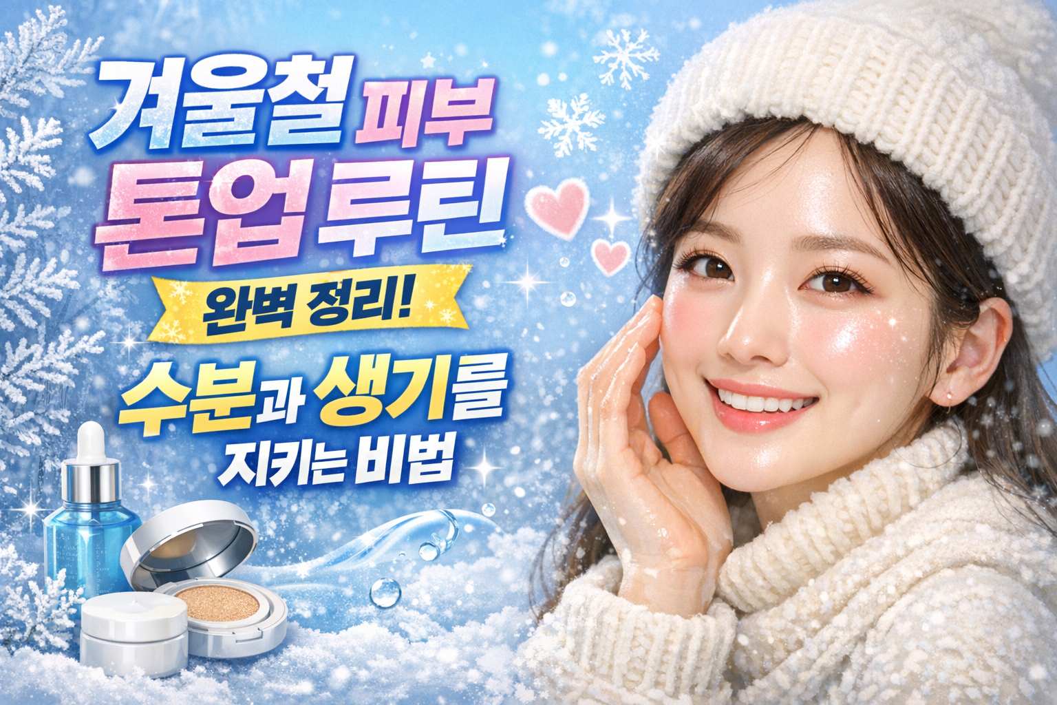 겨울철 피부 톤업