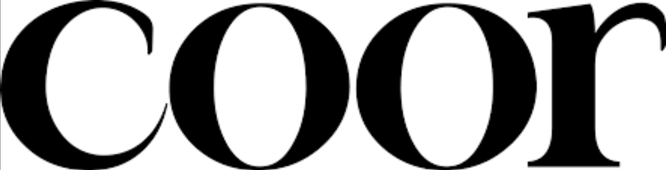 쿠어 로고 이미지