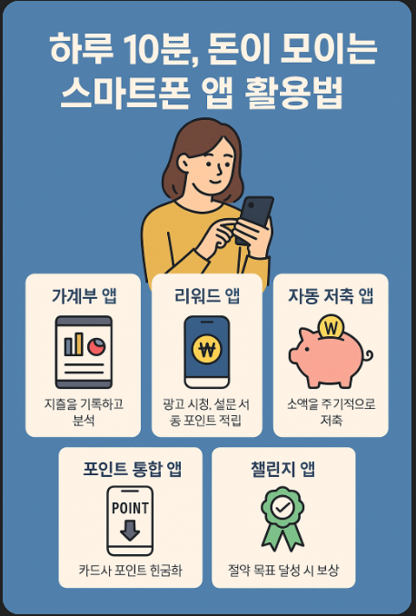 돈이 모이는 스마트폰 앱