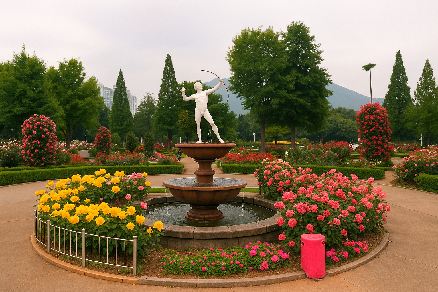 창원 장미공원 사진