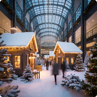 더현대 서울 크리스마스 빌리지 예약 가상이미지