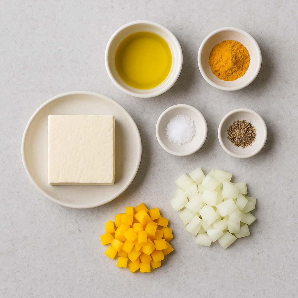 🥣 1. 부드럽고 고소한 두부스크램블