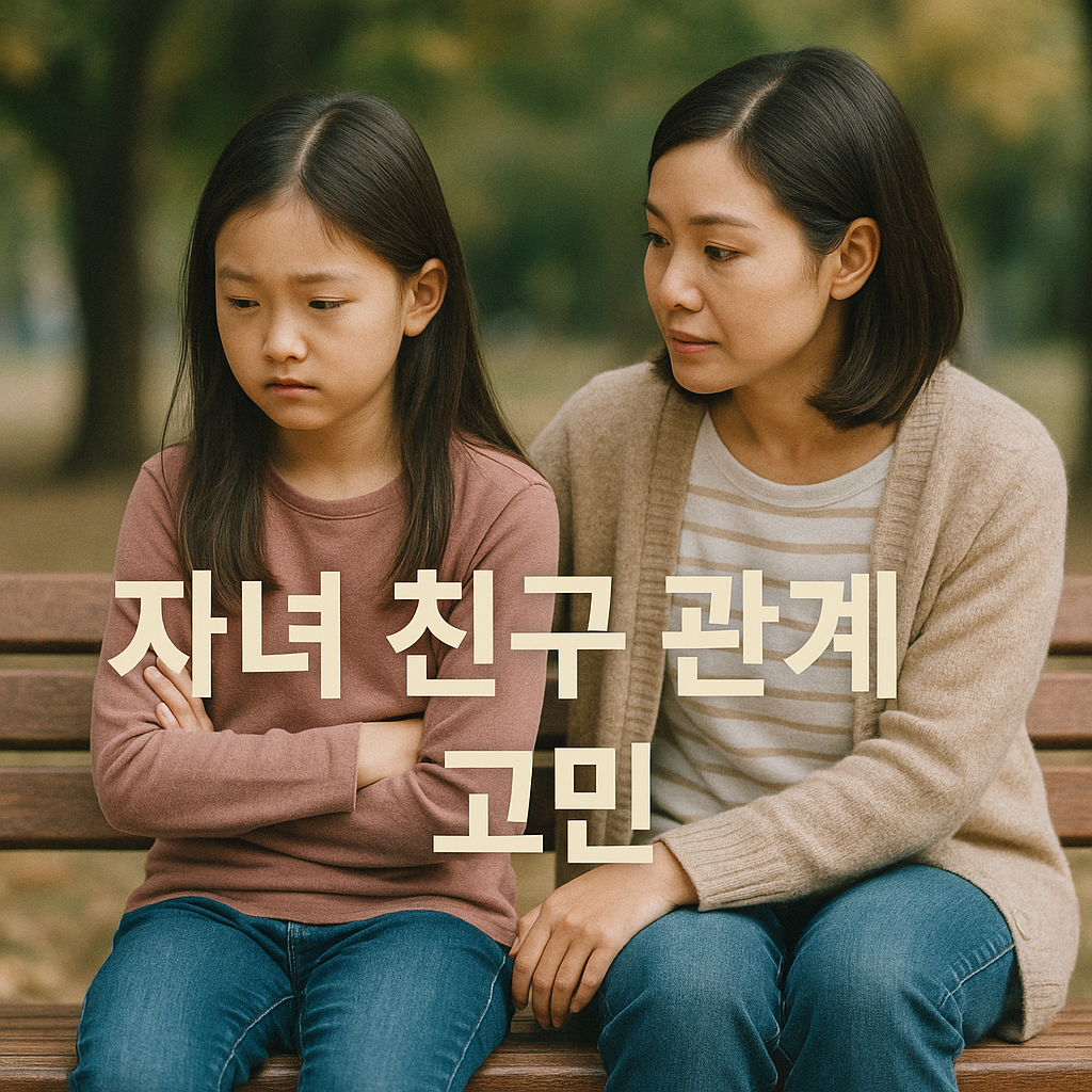 자녀 친구관계 고민