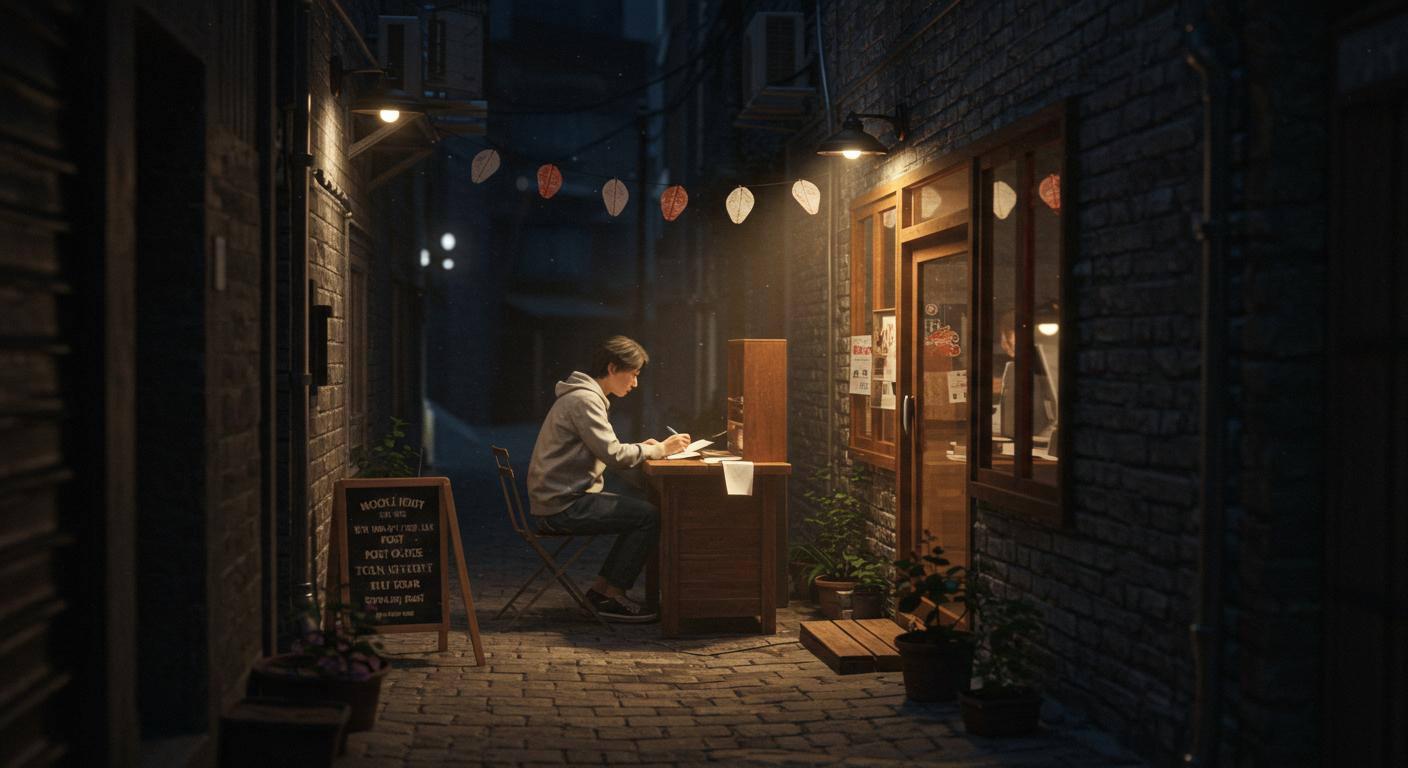 달빛 우체국, 다시 열린 밤