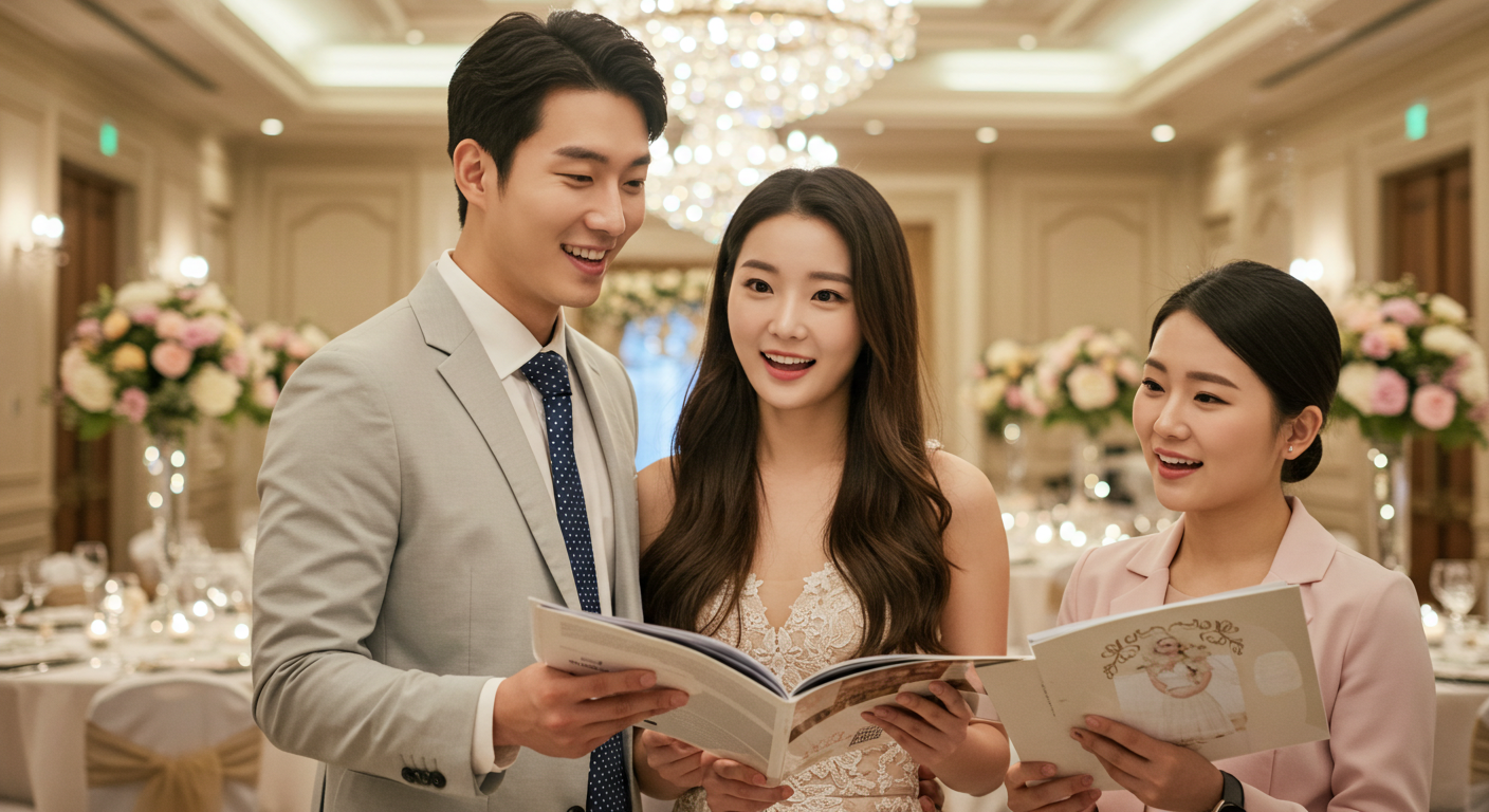 결혼식 헤어 & 메이크업 샵