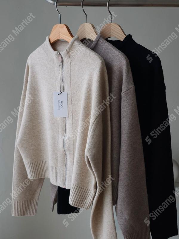 울캐시 집업 가디건 (봄시즌컬러업데이트)