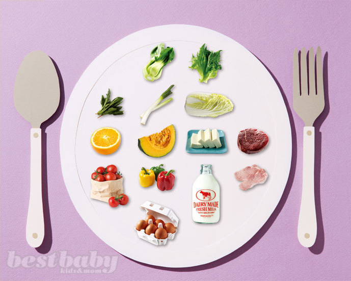 영 유아의 건강식단