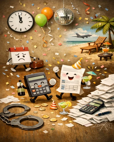 연말정산 마감일 지나버린 장면