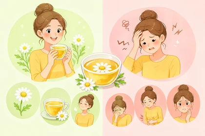 카모마일 하루 섭취량 기준 설명14
