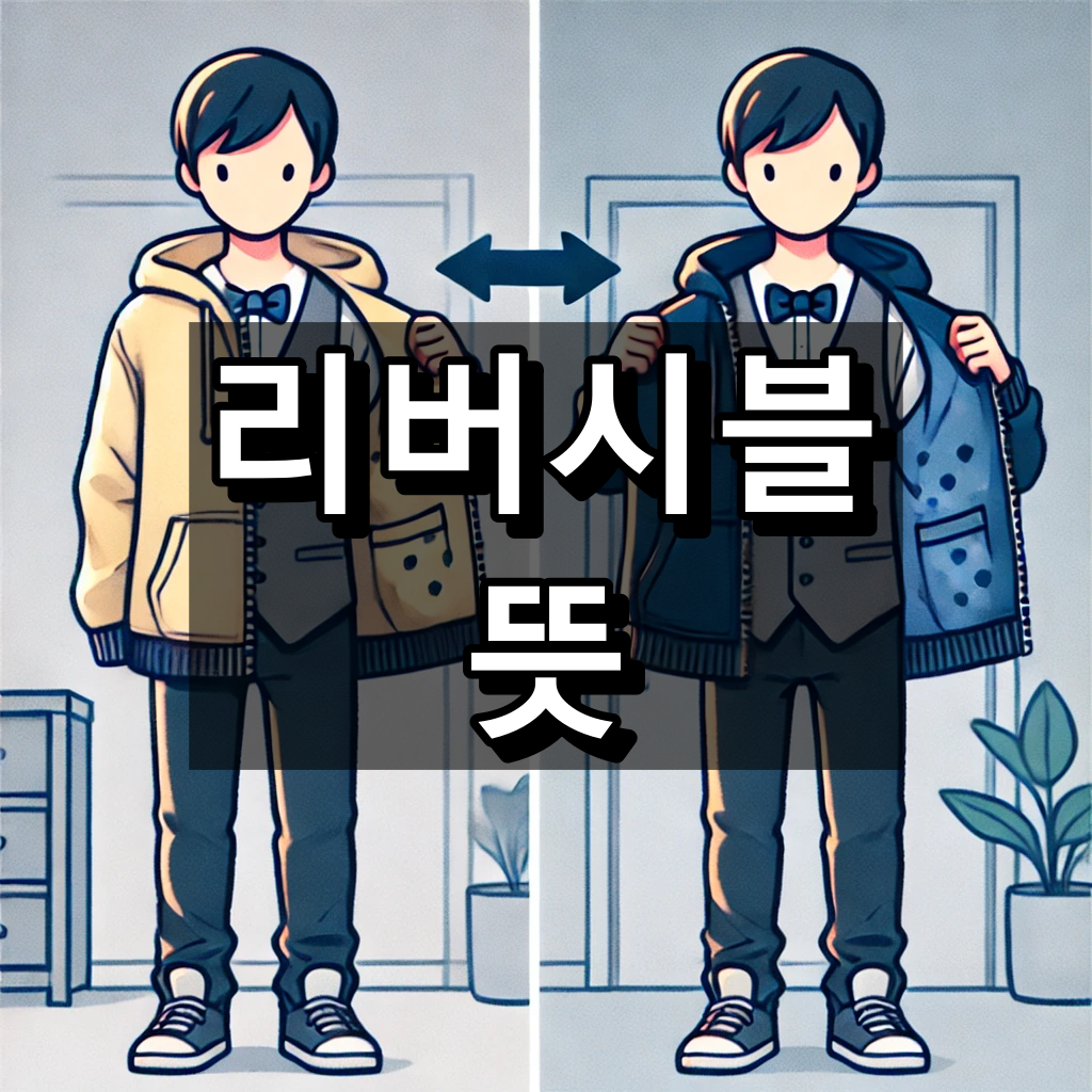 리버시블 뜻 대표 이미지