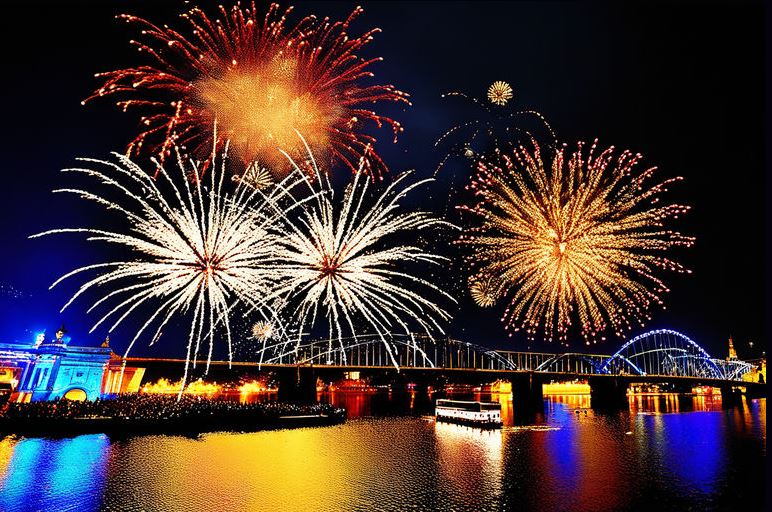 서울세계불꽃축제를 상징하는 그림