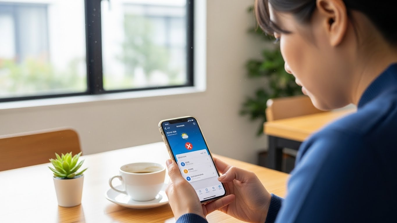 아이폰 날씨 앱 오류 해결법 총정리!