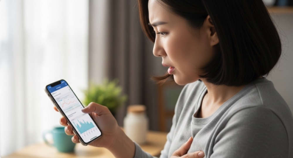 생리 패턴 고민