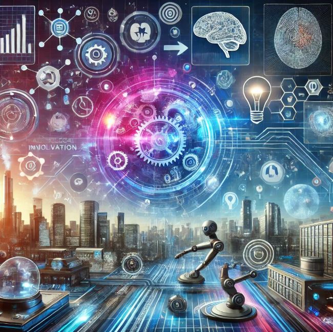 기술혁신 및 인공지능 관련 이미지