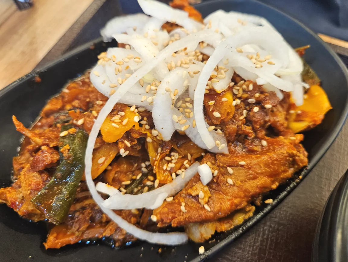 죽암휴게소-상행-푸트코트-고추장-불고기
