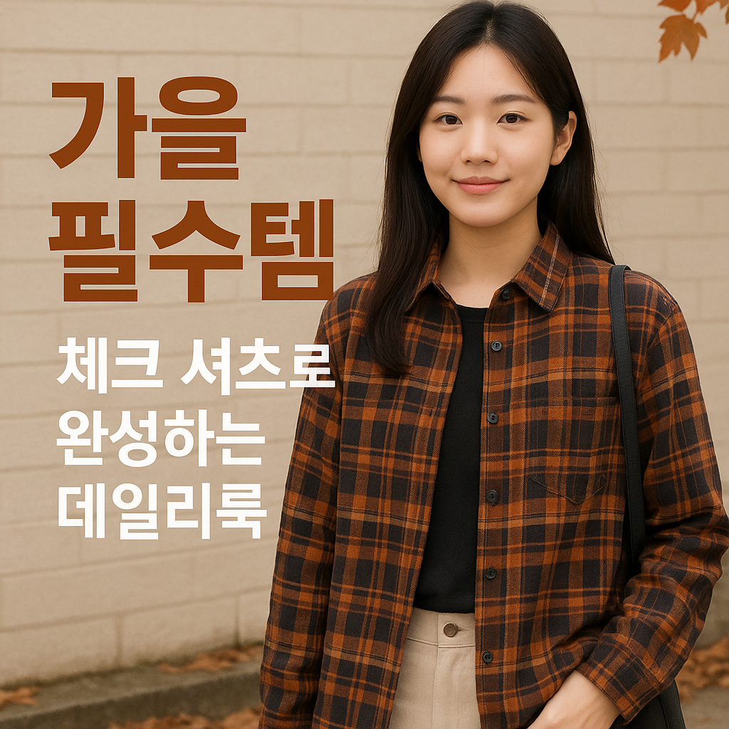 체크 셔츠