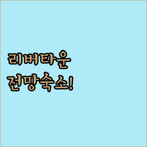 디트로이트 리버타운 캐나다 전망 숙소..