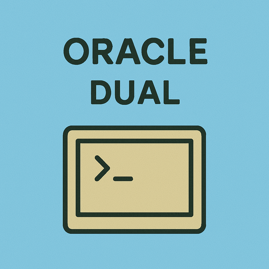 DUAL 테이블 완전 분석 : 단순함 속의 강력함을 이해하다