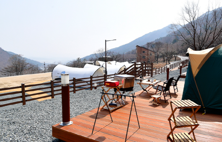 진주 월아산자연휴양림