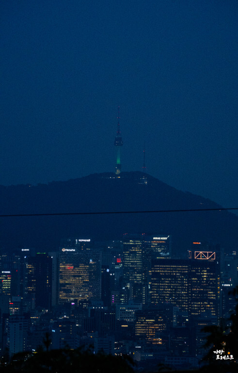 북악스카이웨이 남산타워 야경