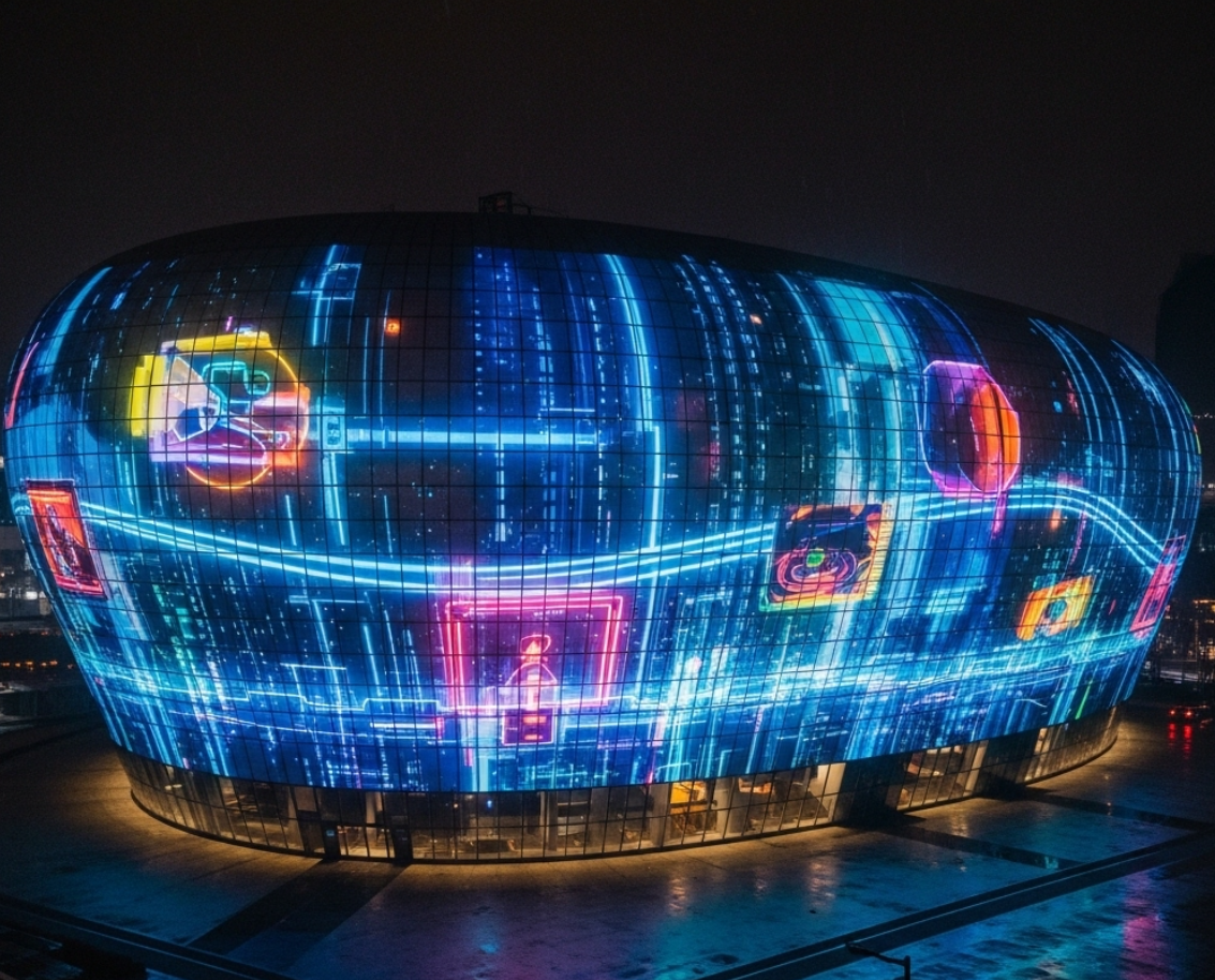 미래 도시의 겨울밤, 서울라이트 DDP