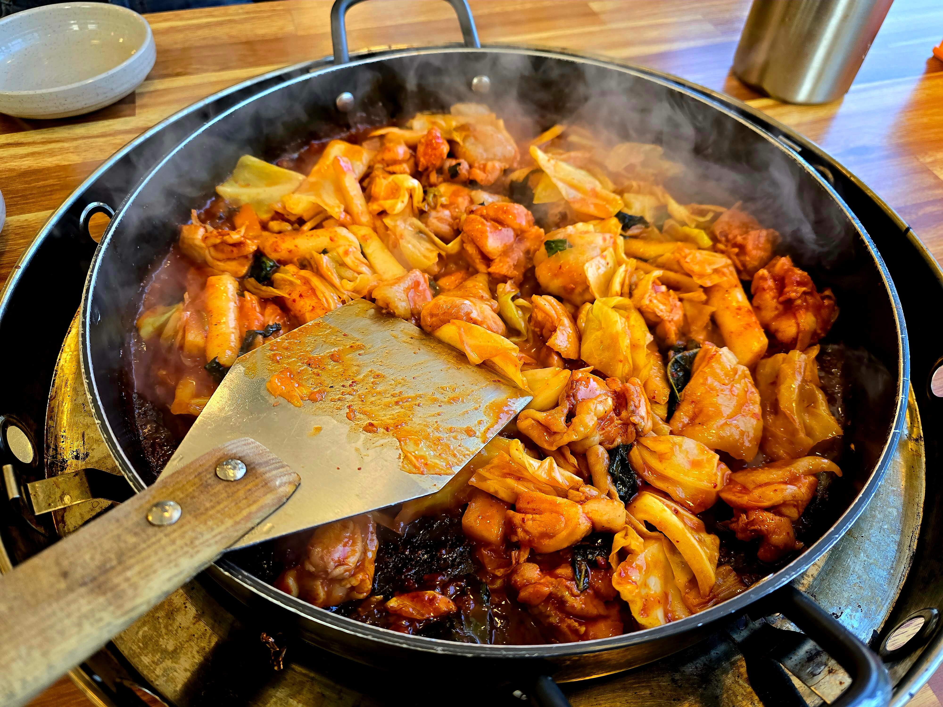 자연숯불닭갈비
