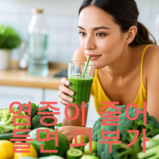 염증이 줄어들면 피부가 되살아난다