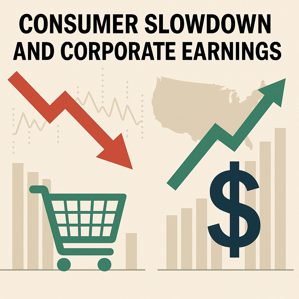 미국 소비 둔화 조짐과 기업 실적의 관계