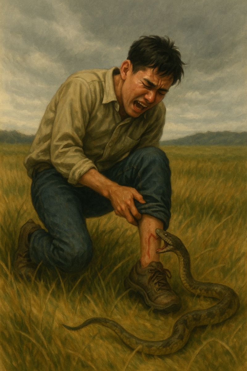 뱀에 물리는 꿈 해몽 – 경고일까 기회일까?