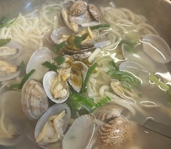 조개칼국수
