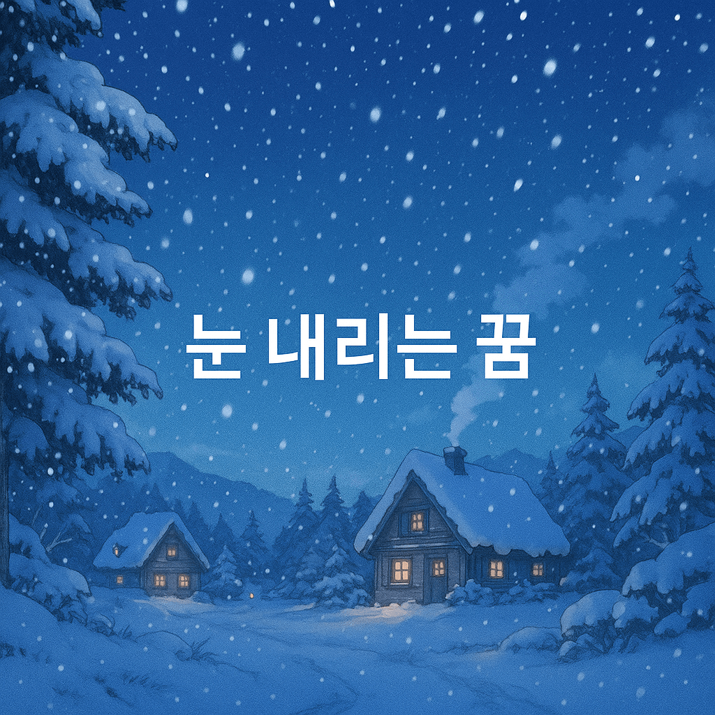 눈 내리는 꿈 해몽