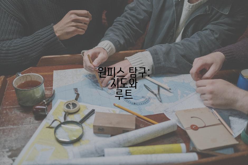 원피스 탐구: 지도와 루트