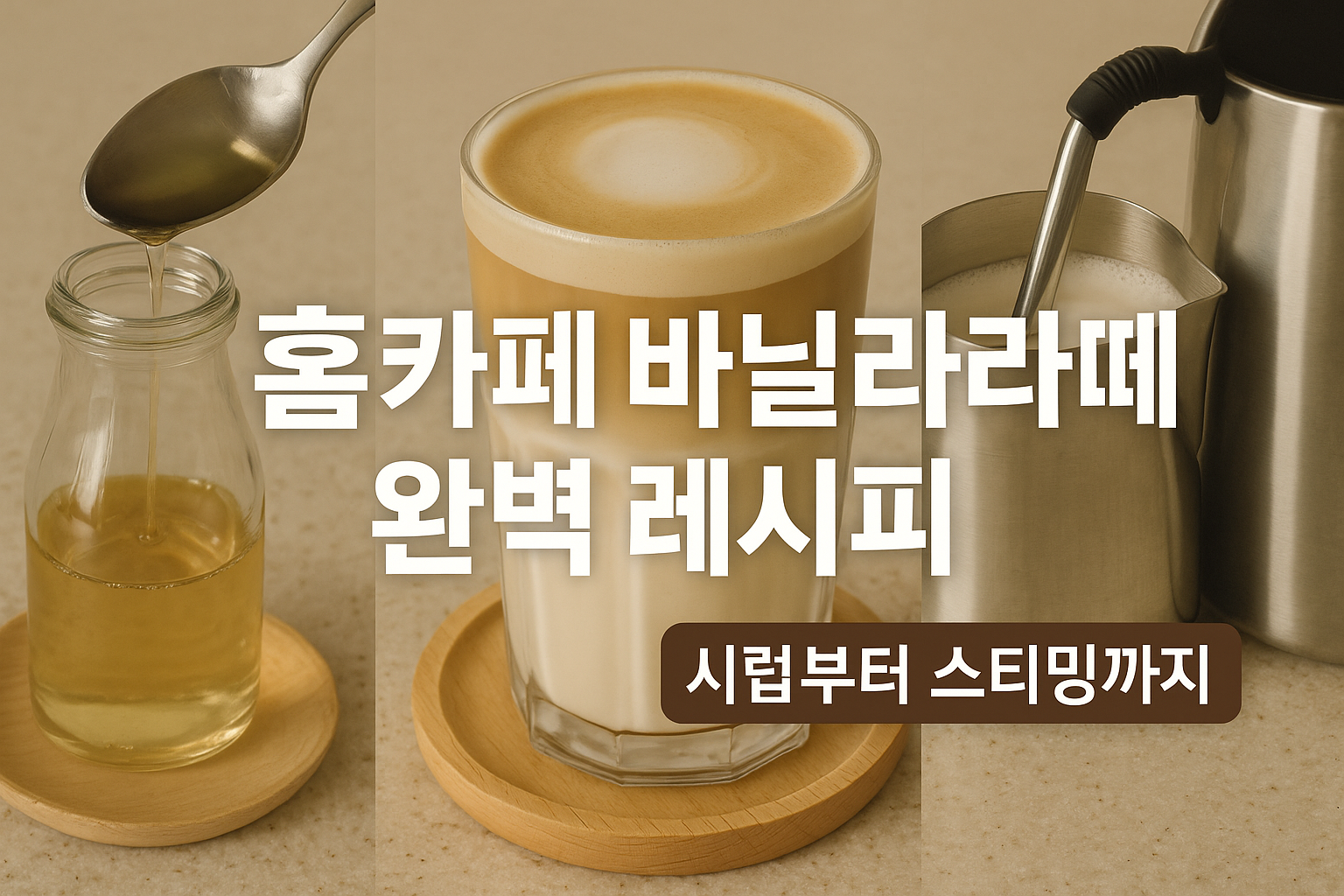바닐라라떼
