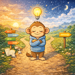 2026년 원숭이띠 일년 운세 – 머리는 빠르지만 방향 설정이 필요한 해